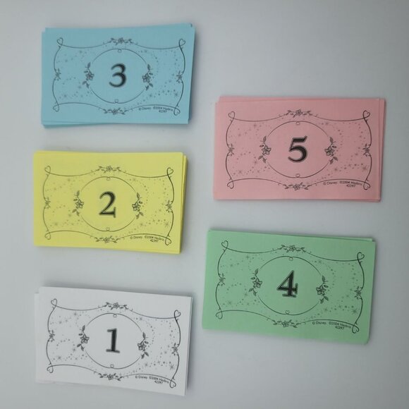 Disney Monopoly Replacement Cards Money Chance Instruction Manual Princess Craft - Picture 5 of 6